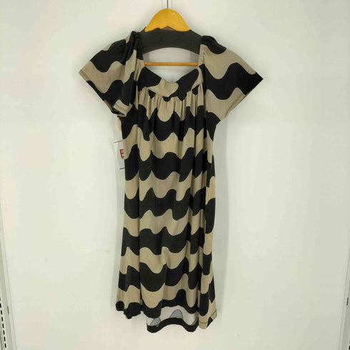 マリメッコ marimekko ロッキー ショートスリーブ ワンピース レディース import:M