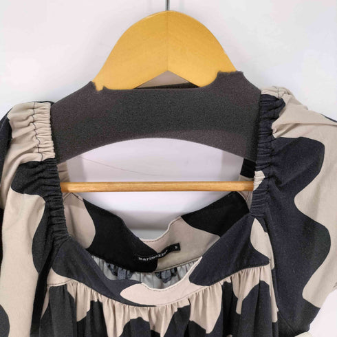 マリメッコ marimekko ロッキー ショートスリーブ ワンピース レディース import:M