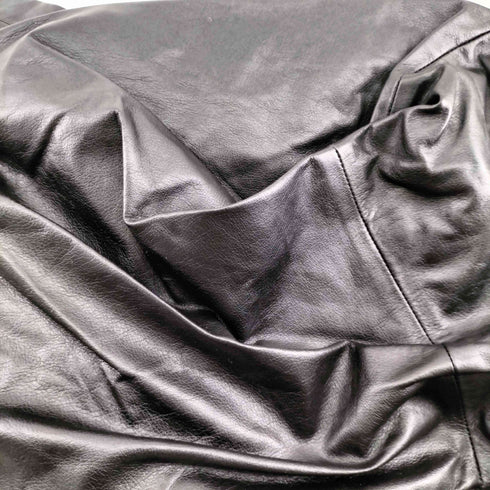 ディスコードヨウジヤマモト discord Yohji Yamamoto Puff レザー ショルダーバッグ メンズ