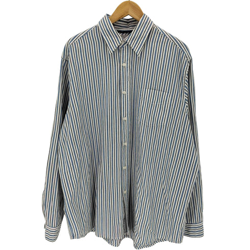 ラングラー Wrangler JEANS L/S ストライプシャツ メンズ XL