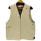 SERVICE AREA Reversible Vest Cream メンズ