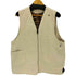 SERVICE AREA Reversible Vest Cream メンズ