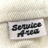SERVICE AREA Reversible Vest Cream メンズ