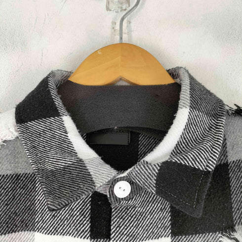 ダンケシェーン Danke Schon 25AW FLANNEL DAMAGE SHIRTS BLOCK メンズ import:L