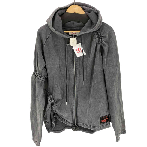 SYUMAN 25SS Wave gather Acid Hoodie メンズ 2