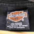 ハーレーダビッドソン HARLEY-DAVIDSON コピーライト2001 USA製 FLAMING ENGINE 両面プリントTシャツ メンズ L