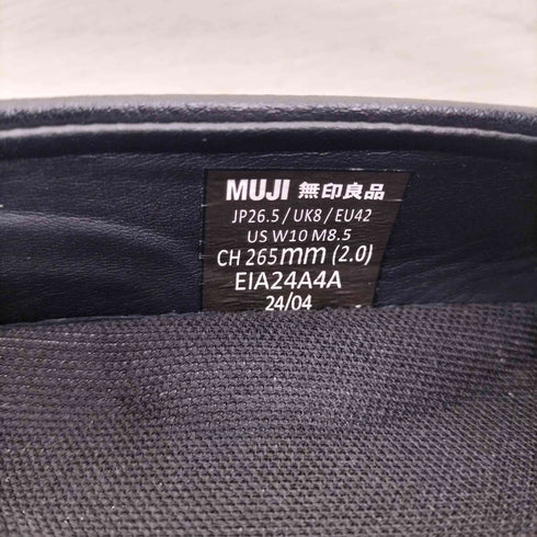 ムジルシリョウヒン 無印良品 紳士 疲れにくい 革の端材を再利用した ローファー メンズ JPN:26.5