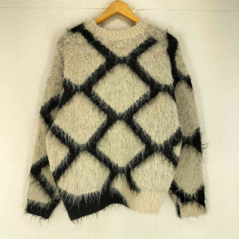 ビューティーアンドユースユナイテッドアローズ BEAUTY & YOUTH UNITED ARROWS バイカラージャカード シャギーニットプルオーバー レディース