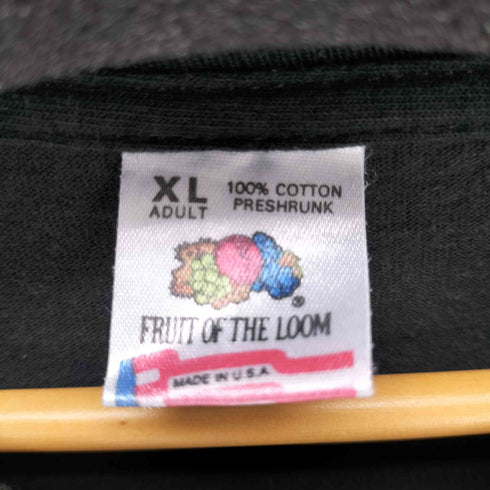 フルーツオブザルーム FRUIT OF THE LOOM 90S USA製 Malboro Snake Pass 両面プリント ポケットTシャツ メンズ XL