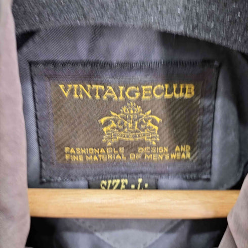 VINTAIGE CLUB 比翼デザイン ブルゾン メンズ L