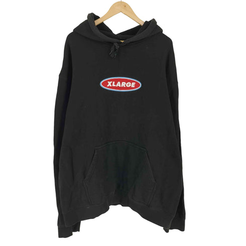 エクストララージ XLARGE オーバルロゴ ワッペン プルオーバーパーカー メンズ XXL