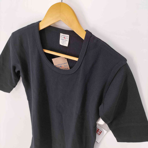 アヴィレックス AVIREX Uネック リブ Tシャツ メンズ import:S