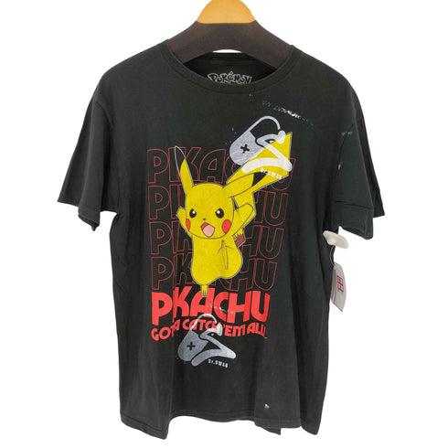 キャラクタープリントTシャツ メンズ L