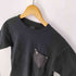 ショット Schott 00S LEATHER POCKET T-SHIRT レザーポケットTシャツ Y2K メンズ