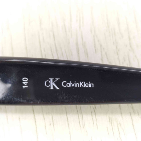 カルバンクライン CALVIN KLEIN ブラックサングラス メンズ 140
