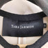 タラジャーモン TARA JARMON ウール混 ノーカラー ロングコート レディース JPN:40