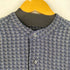 ALFANI 総柄 レーヨン100 バンドカラーシャツ メンズ import:L