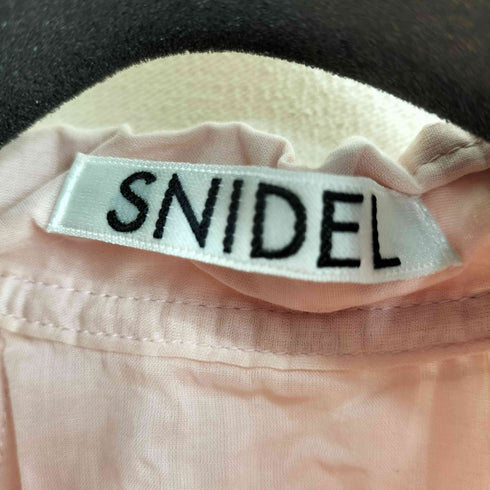 スナイデル snidel ボリュームレイヤードシャツブラウス レディース ONE SIZE