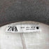 ザラ ZARA ピーターパンカラー リネンブラウス フリルブラウス レディース import:S