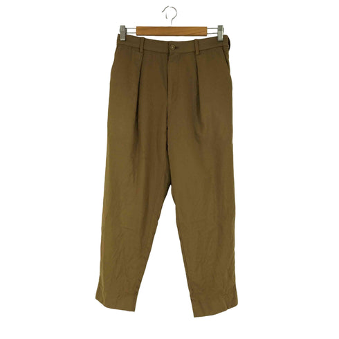 マーカウェア markaware FRONT PLEATS PEGTOP ORGANIC WOOL TROPICAL メンズ