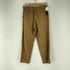 マーカウェア markaware FRONT PLEATS PEGTOP ORGANIC WOOL TROPICAL メンズ
