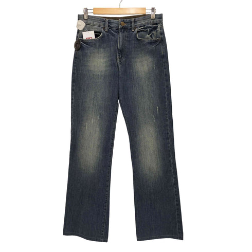 アルマーニコレツィオーニ ARMANI COLLEZIONI 爪ダメージ加工デニムブーツカットパンツ メンズ US:30-31