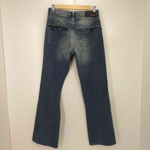 アルマーニコレツィオーニ ARMANI COLLEZIONI 爪ダメージ加工デニムブーツカットパンツ メンズ US:30-31