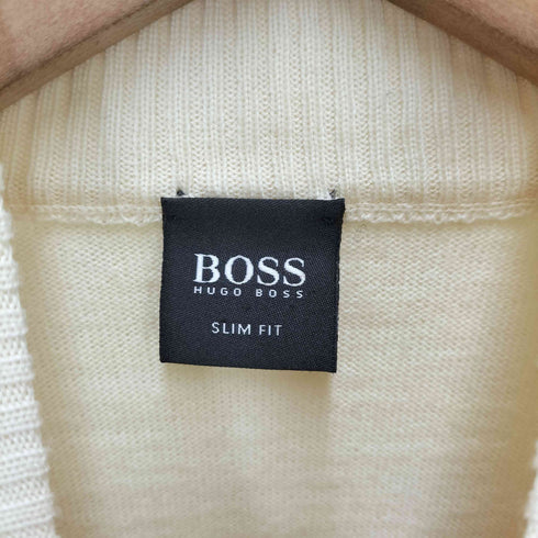 ヒューゴボス HUGO BOSS ハーフジップハイネックハイゲージニット セーター メンズ US:30-31