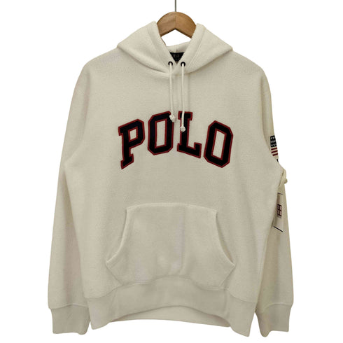 ポロラルフローレン POLO RALPH LAUREN ロゴボアフリースプルオーバーパーカー メンズ JPN:M
