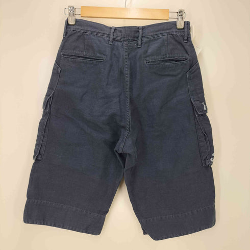 キャピタル KAPITAL ステンシル コットンリネン カーゴショーツ メンズ JPN:1