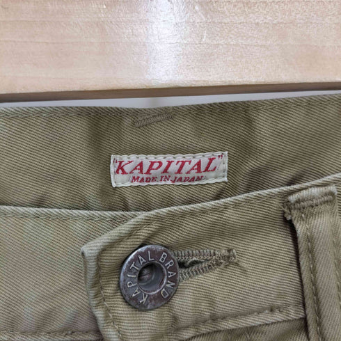 キャピタル KAPITAL ハイウエスト チノパンツ メンズ JPN:1
