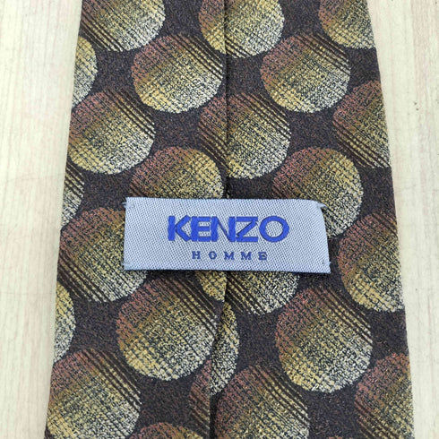 ケンゾーオム KENZO HOMME 総柄 ドット コットンネクタイ メンズ