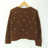 ザラ ZARA 刺繍ニットセーター レディース import:S