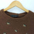 ザラ ZARA 刺繍ニットセーター レディース import:S