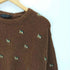 ザラ ZARA 刺繍ニットセーター レディース import:S