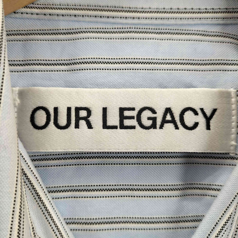 アワーレガシィー OUR LEGACY 24AW Borrowed Shirt Big Daddy Stripe Oxford L/S シャツ メンズ 46