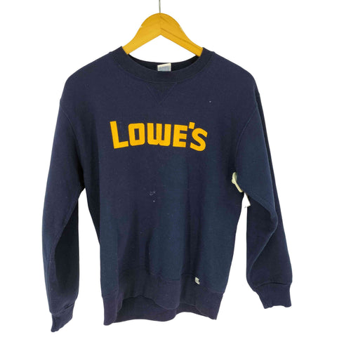 ラッセルアスレチック RUSSELL ATHLETIC USA製 LOWEs 両面プリント 前V クルーネックスウェット メンズ JPN:M