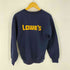 ラッセルアスレチック RUSSELL ATHLETIC USA製 LOWEs 両面プリント 前V クルーネックスウェット メンズ JPN:M