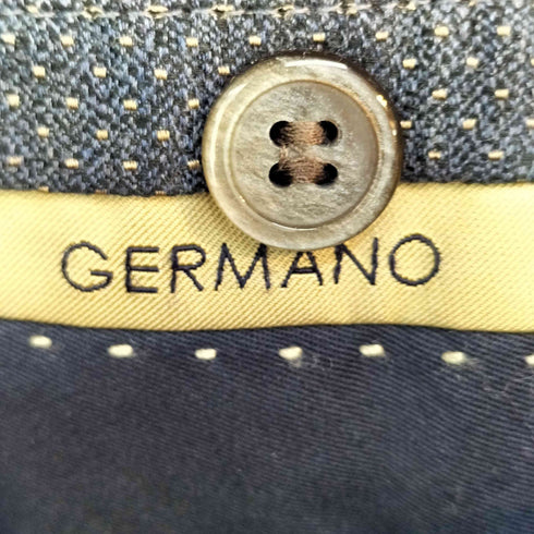 GERMANO サイド アジャスター 2プリーツスラックスパンツ メンズ 48
