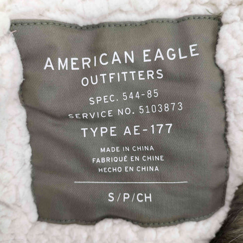アメリカンイーグルアウトフィッターズ AMERICAN EAGLE OUTFITTERS 裏ボア フェイクファー モッズコート レディース S