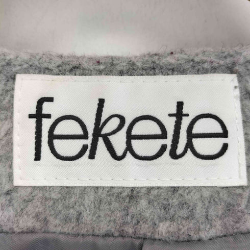 フェケテ FEKETE ノーカラージャケット レディース JPN:XS