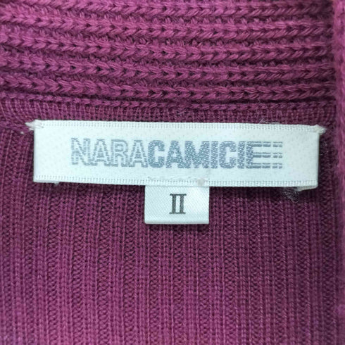 ナラカミーチェ NARACAMICIE ボタンレス カーディガン レディース 2