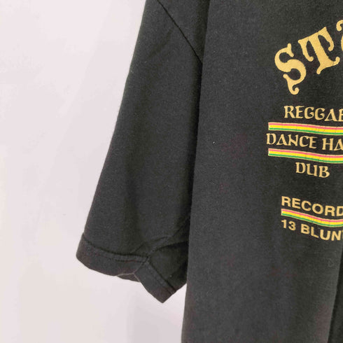 ステューシー Stussy 紺タグ ラスタ ライオン Tシャツ メンズ import:L