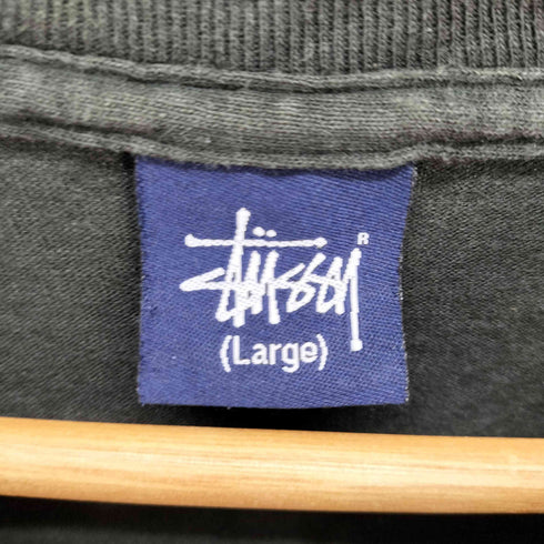 ステューシー Stussy 紺タグ ラスタ ライオン Tシャツ メンズ import:L