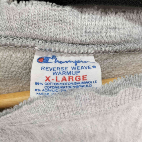 チャンピオン Champion USA製 トリコタグ REVERSE WEAVE Wisconsin クルーネックスウェット メンズ JPN:XL