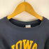 チャンピオン Champion USA製 刺繍タグ REVERSE WEAVE IOWA STATE カットオフ スウェット レディース JPN:L