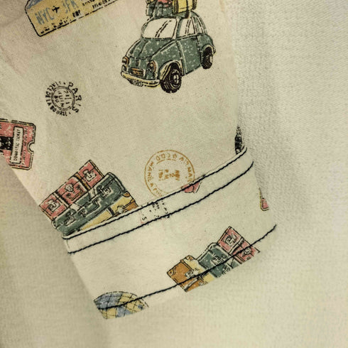 パワートゥザピープル POWER TO THE PEOPLE L/S 総柄シャツ メンズ JPN:M