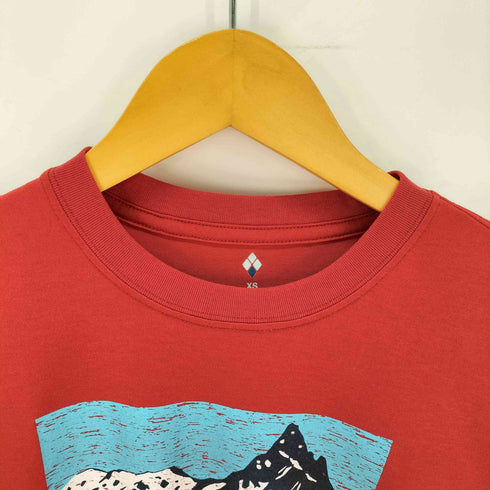 モンベル mont bell WIC.T ピークス クルーネック S/S Tシャツ メンズ JPN:XS