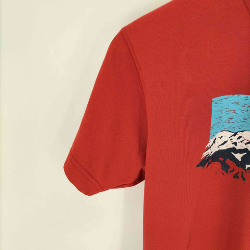 モンベル mont bell WIC.T ピークス クルーネック S/S Tシャツ メンズ JPN:XS