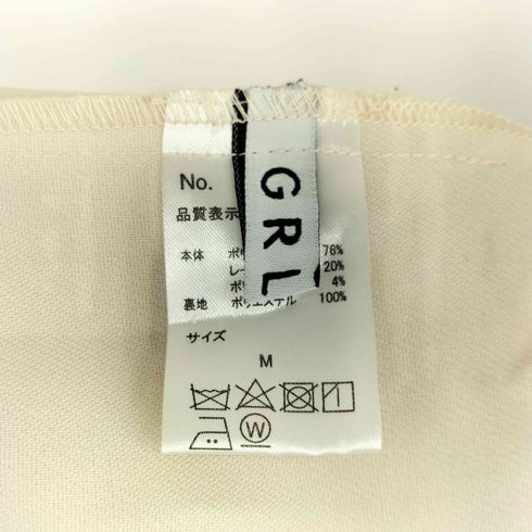 グレイル GRL ビットベルト付きスリットナロースカート レディース JPN:M